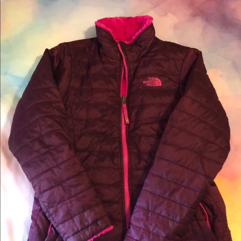 Girls Reversible North Face jacket